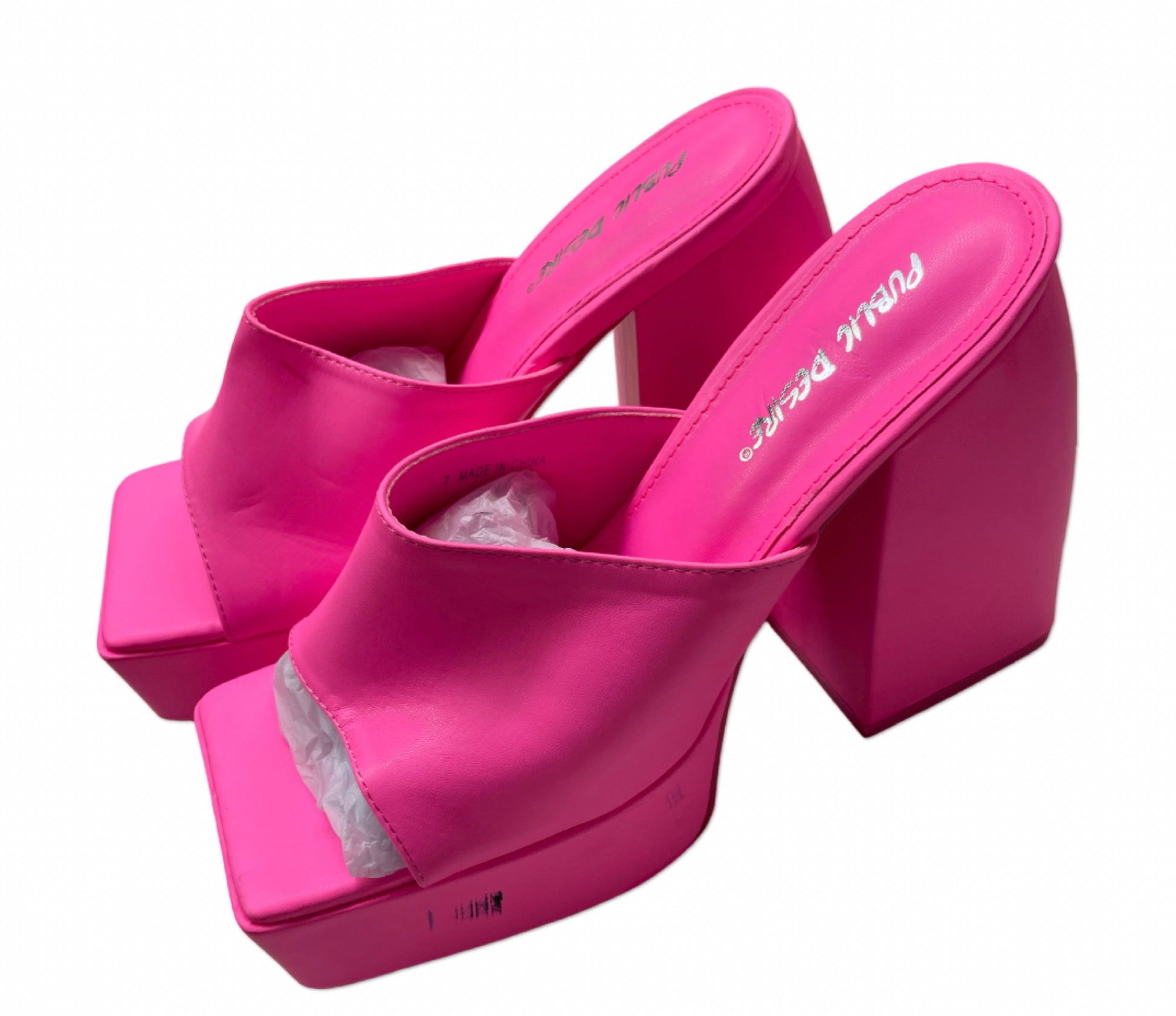 Public Desire Heels 40 pink