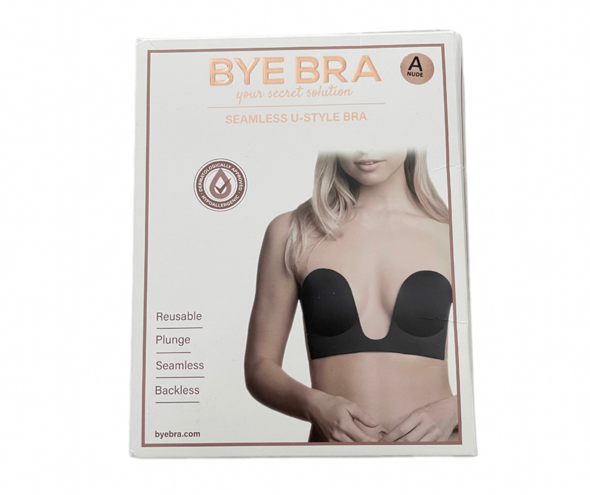 Bye Bra Klebe BH Nude Seamless U-Style