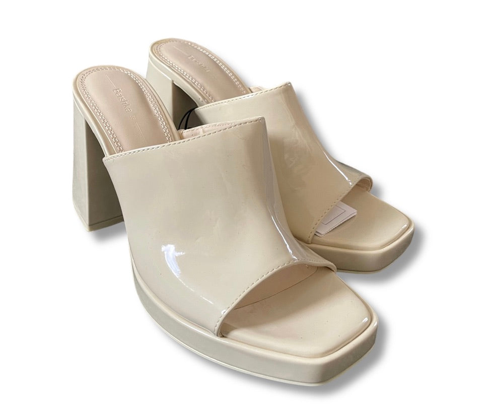 Bershka High Heels beige 39