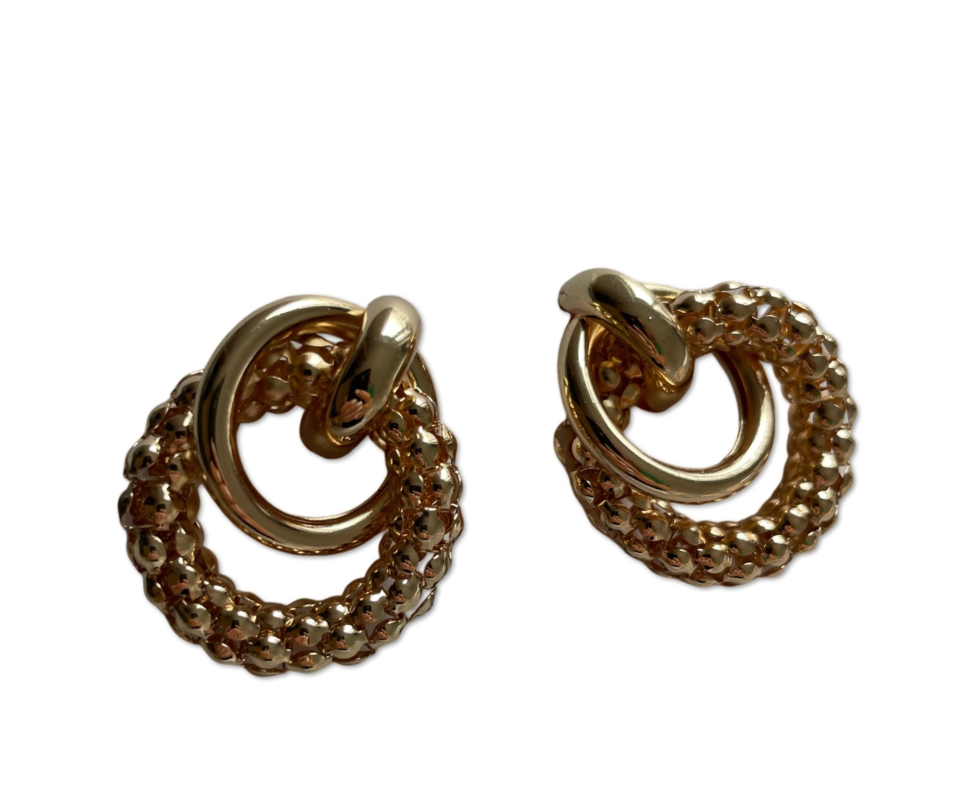 Asos Design Golden Earrings