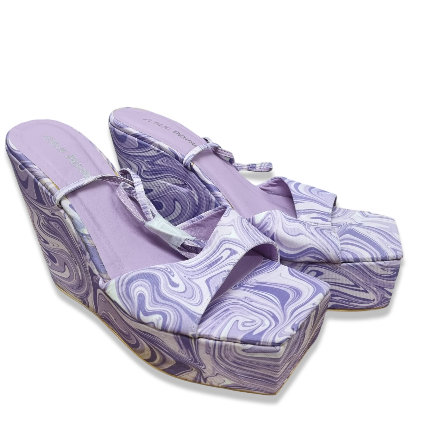 Public Desire Sandalen mit Absatz lila 41