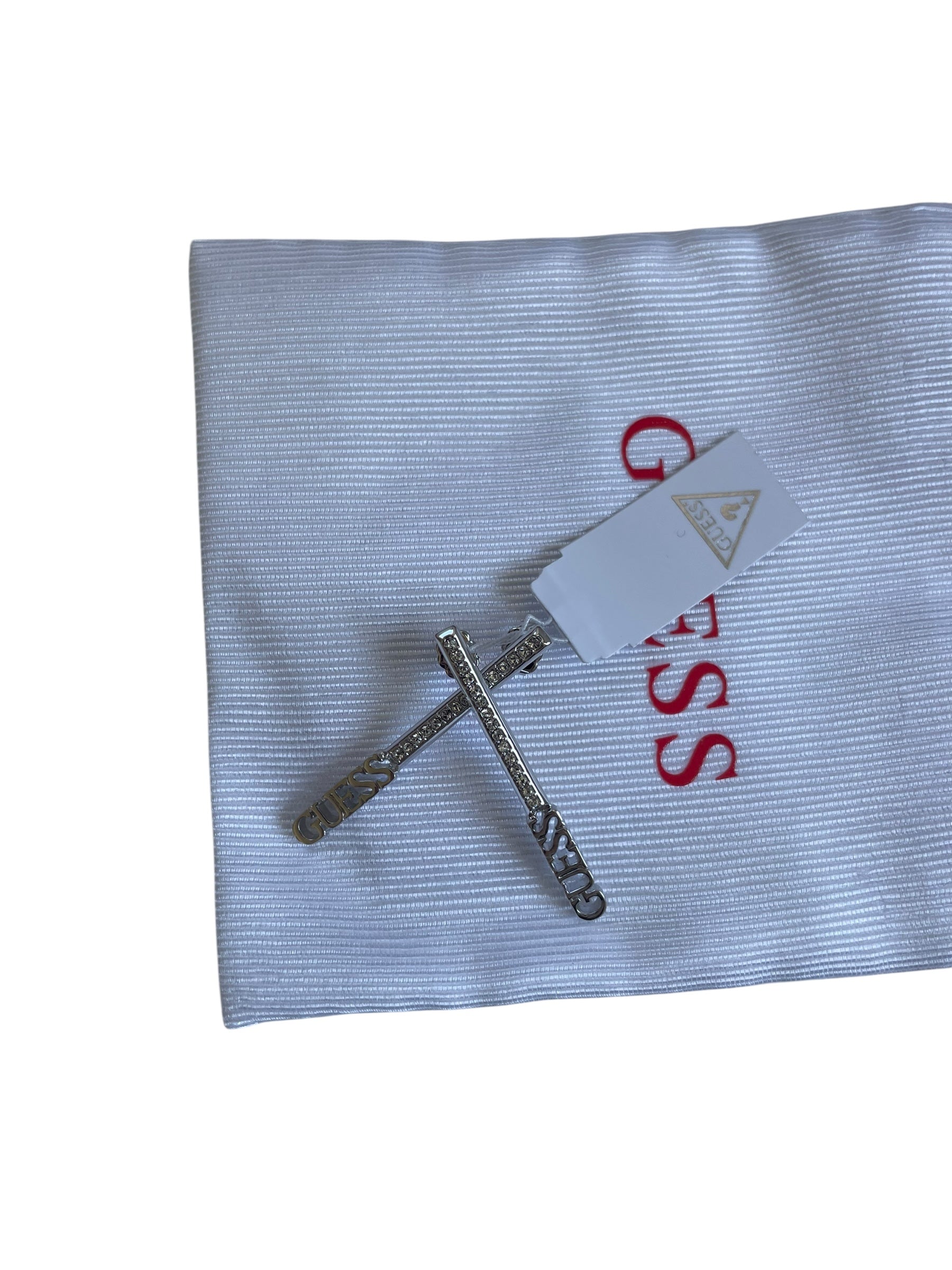 GUESS Ohrstecker silber