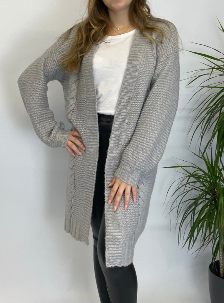 Lascana Cardigan grau 36/38/40/42