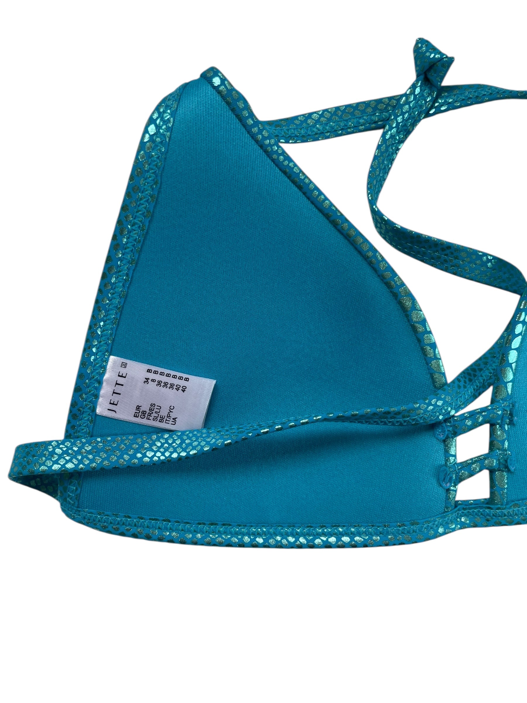 JETTE Bikini Blau XS