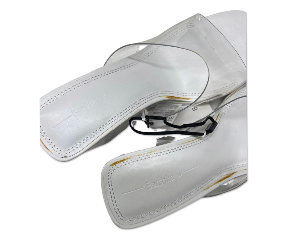 Bershka High Heels weiß 39