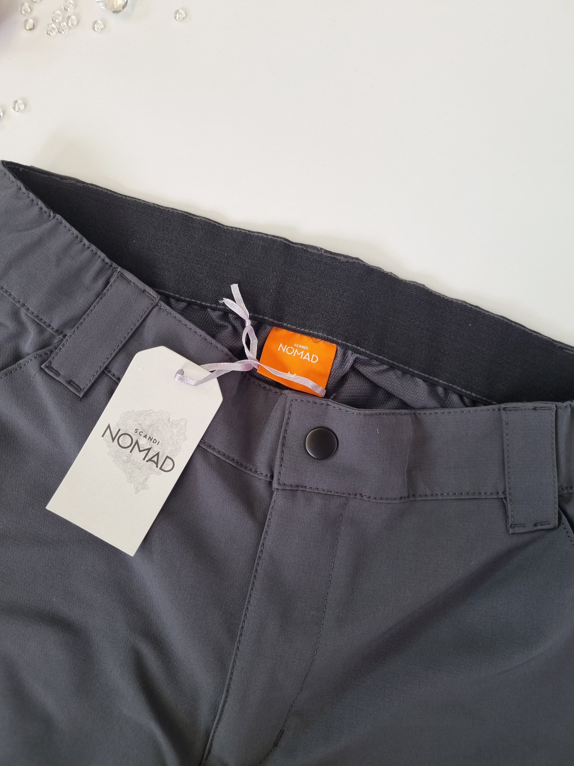 SCANDI NOMAD Wandershorts Grau