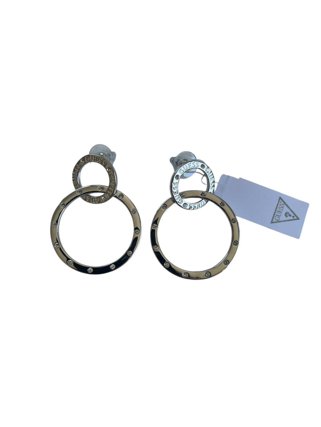 GUESS Ohrstecker Silber