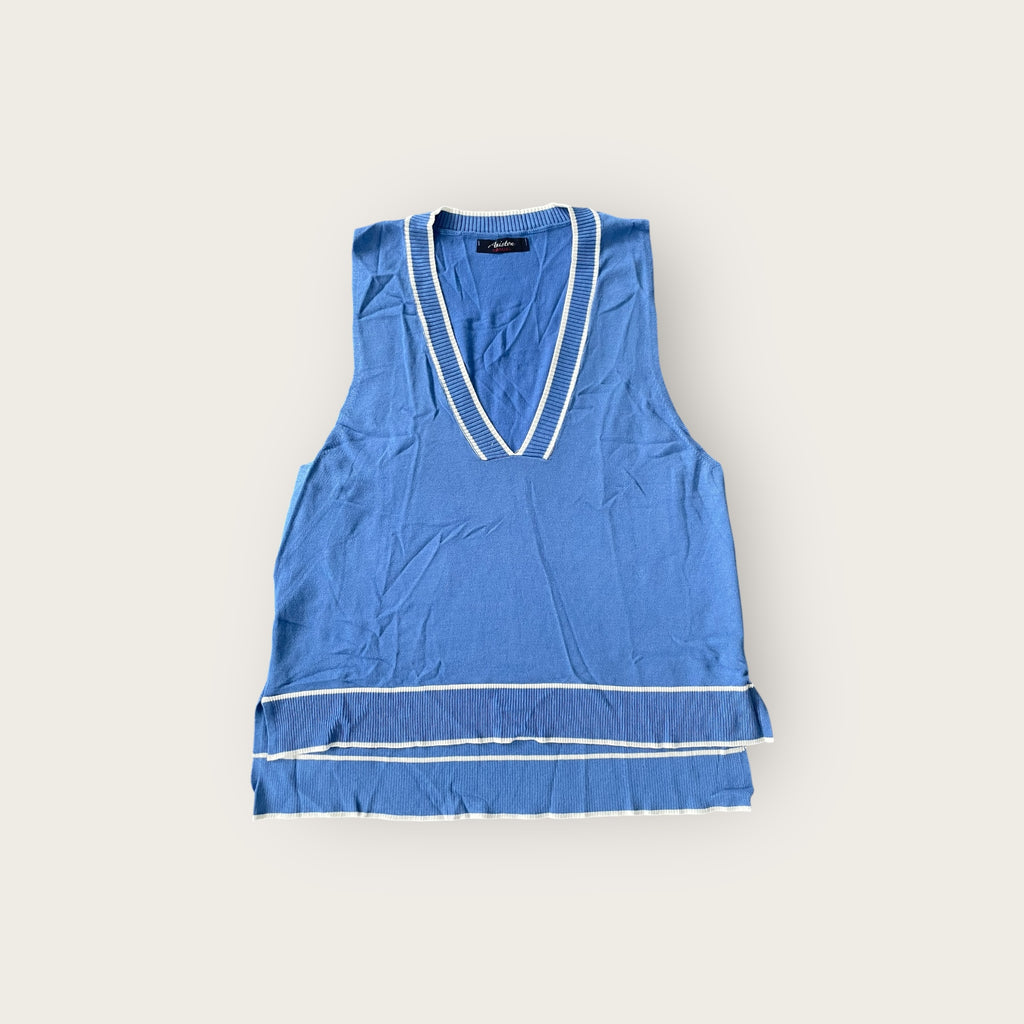 ANISTON Pullunder Blau L/XL