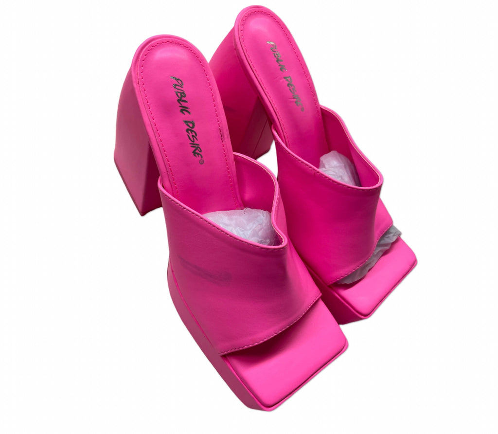 Public Desire Heels 40 pink