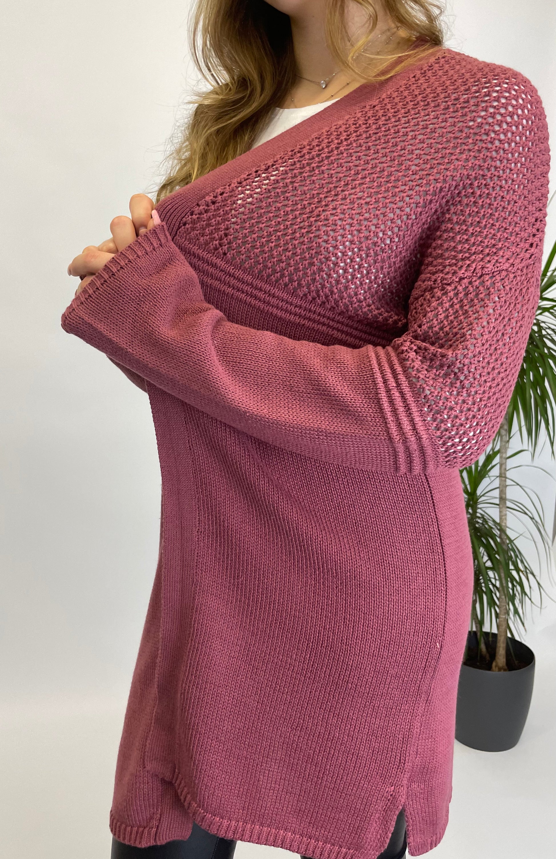 Lascana Cardigan bordeaux 36/38/40/42