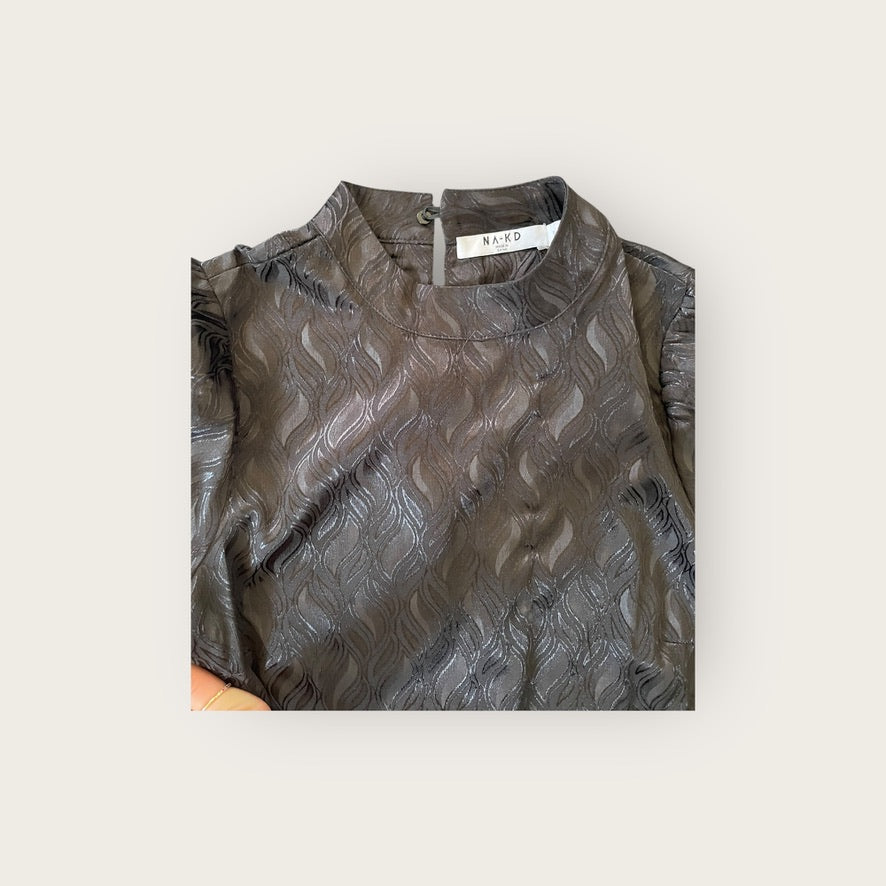 NAKD Bluse Schwarz S