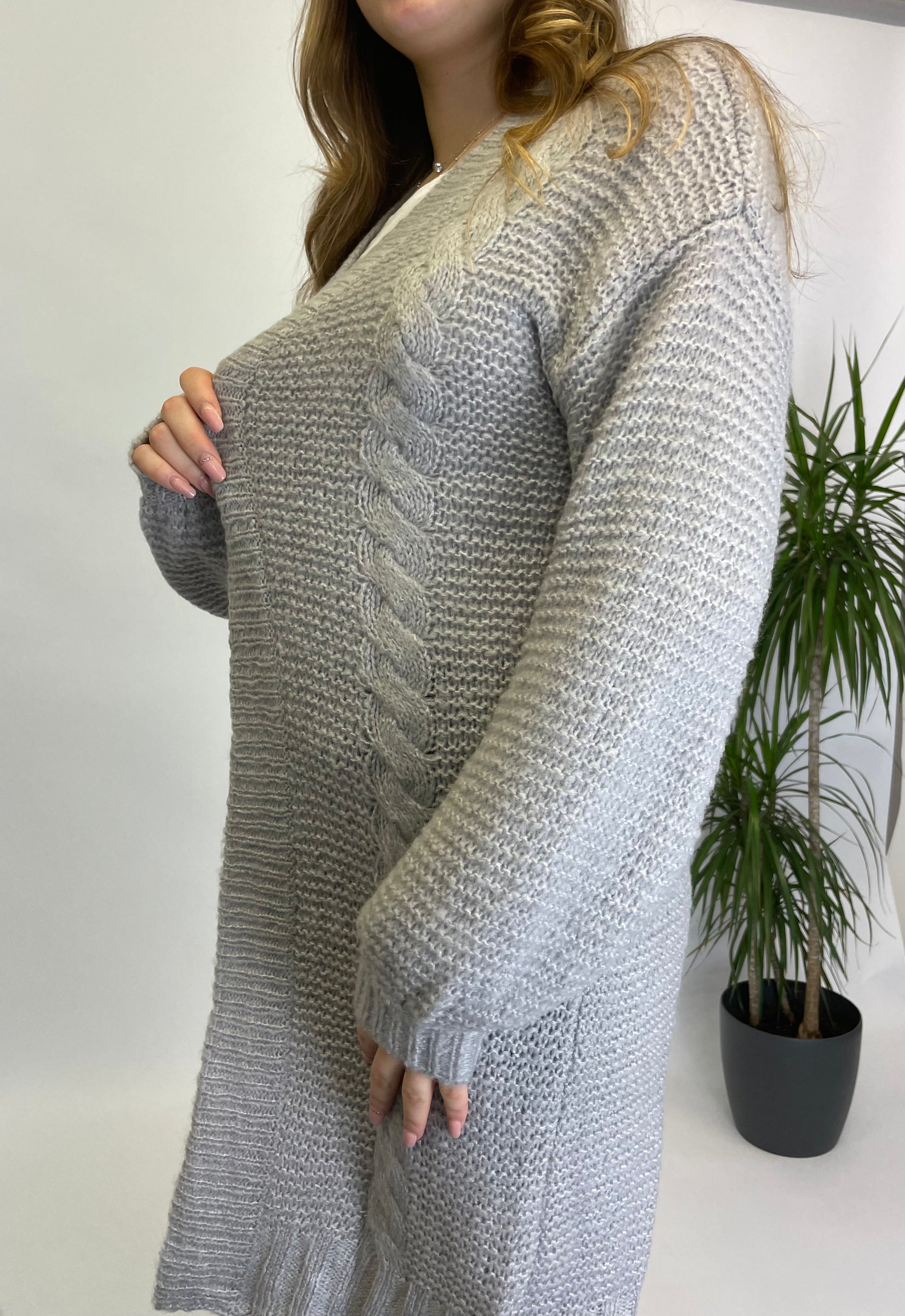 Lascana Cardigan grau 36/38/40/42
