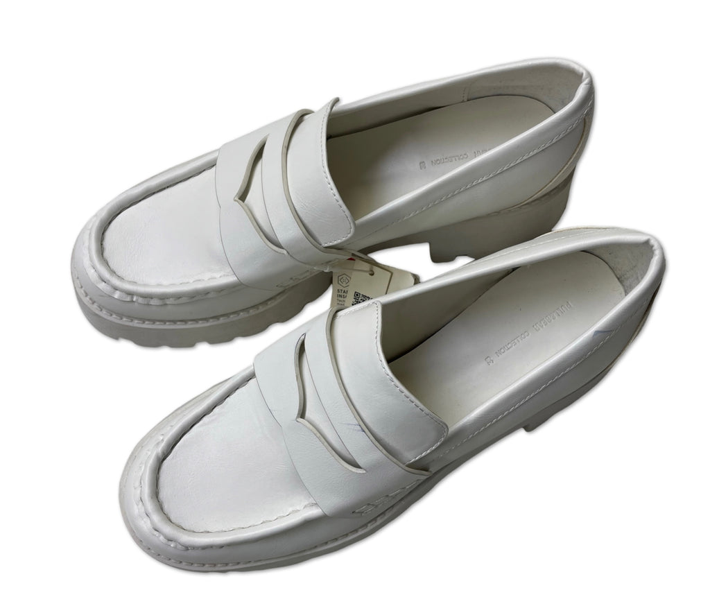 Pull & Bear Loafer weiß 38