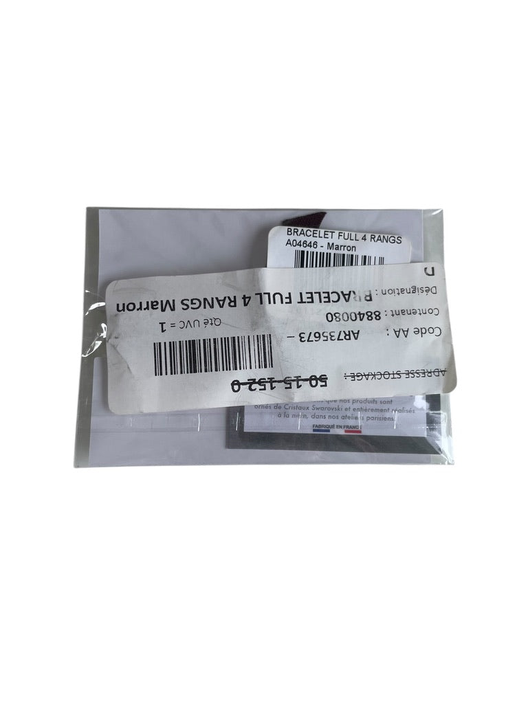 LES INTERCHANGEABLES Armband Marron