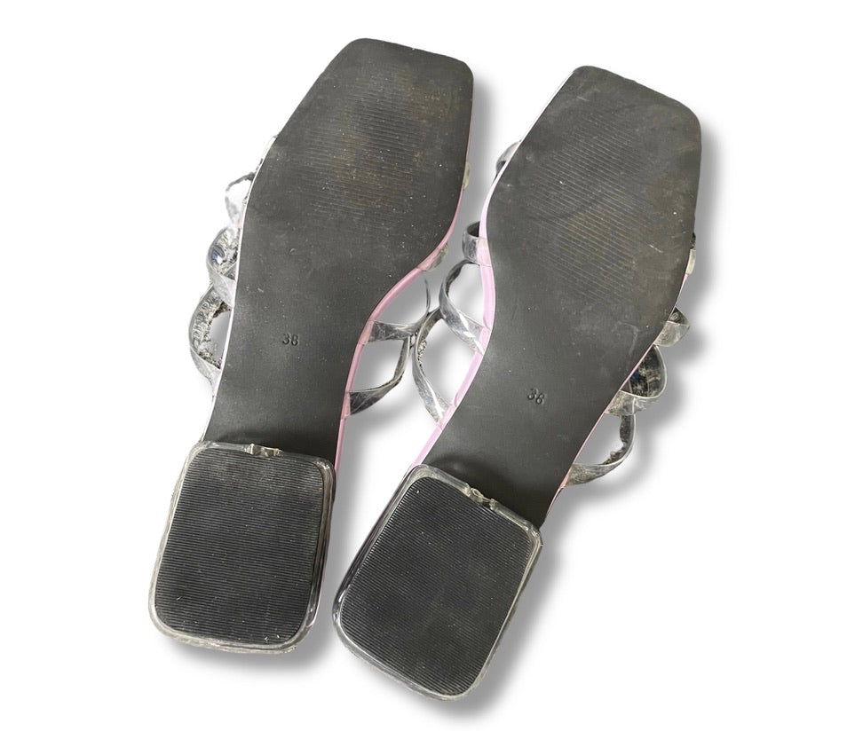 Sixty Seven 38 Sandalen lila Schlappen