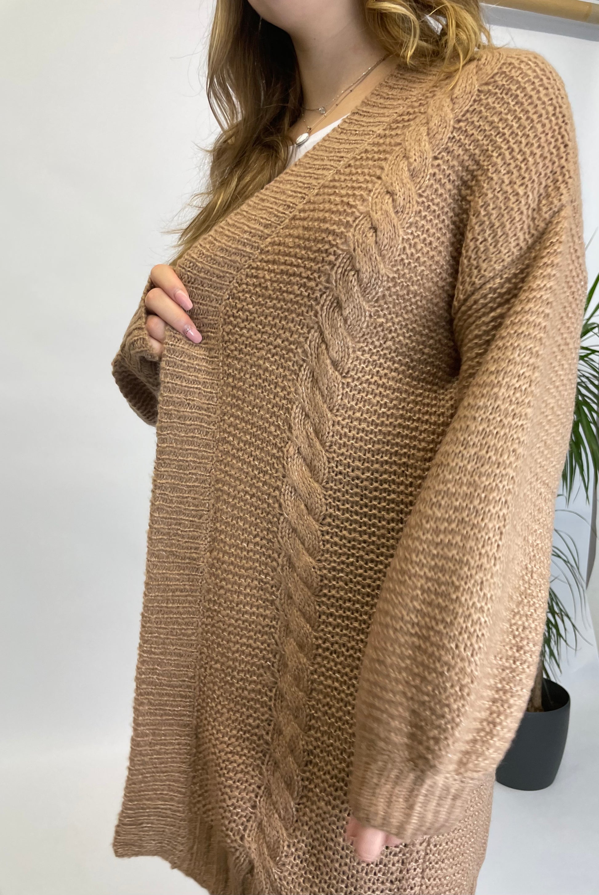 Lascana Cardigan braun 36/38/40/42