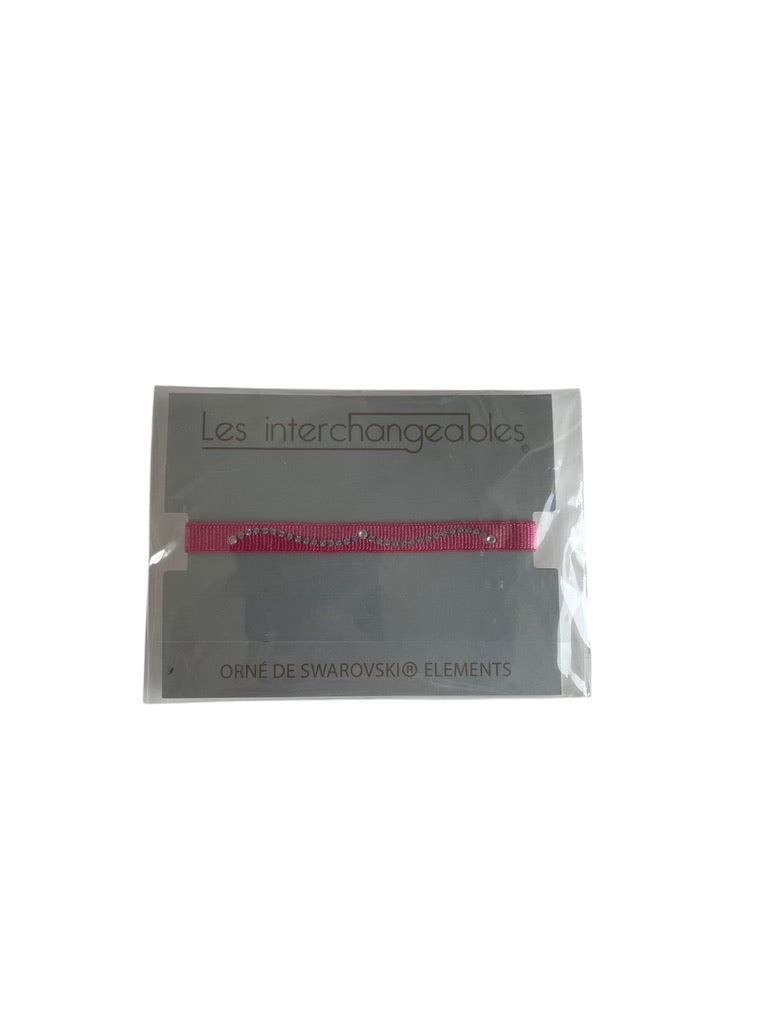 LES INTERCHANGEABLES Armband Rose Bonbon