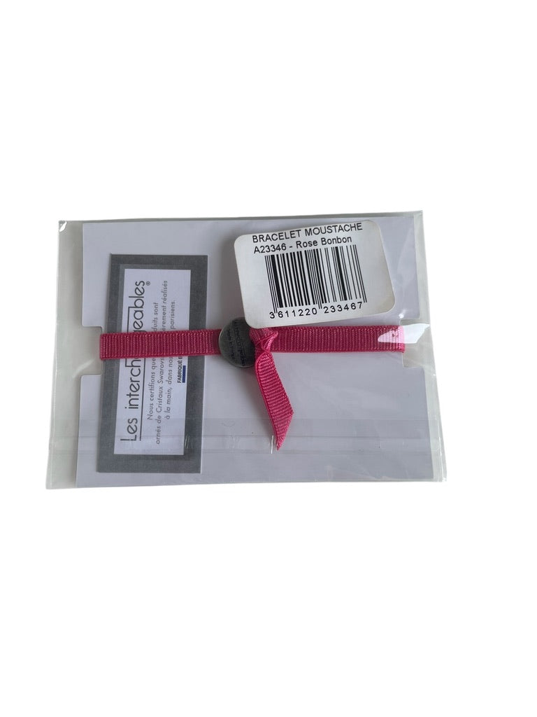 LES INTERCHANGEABLES Armband Rose Bonbon