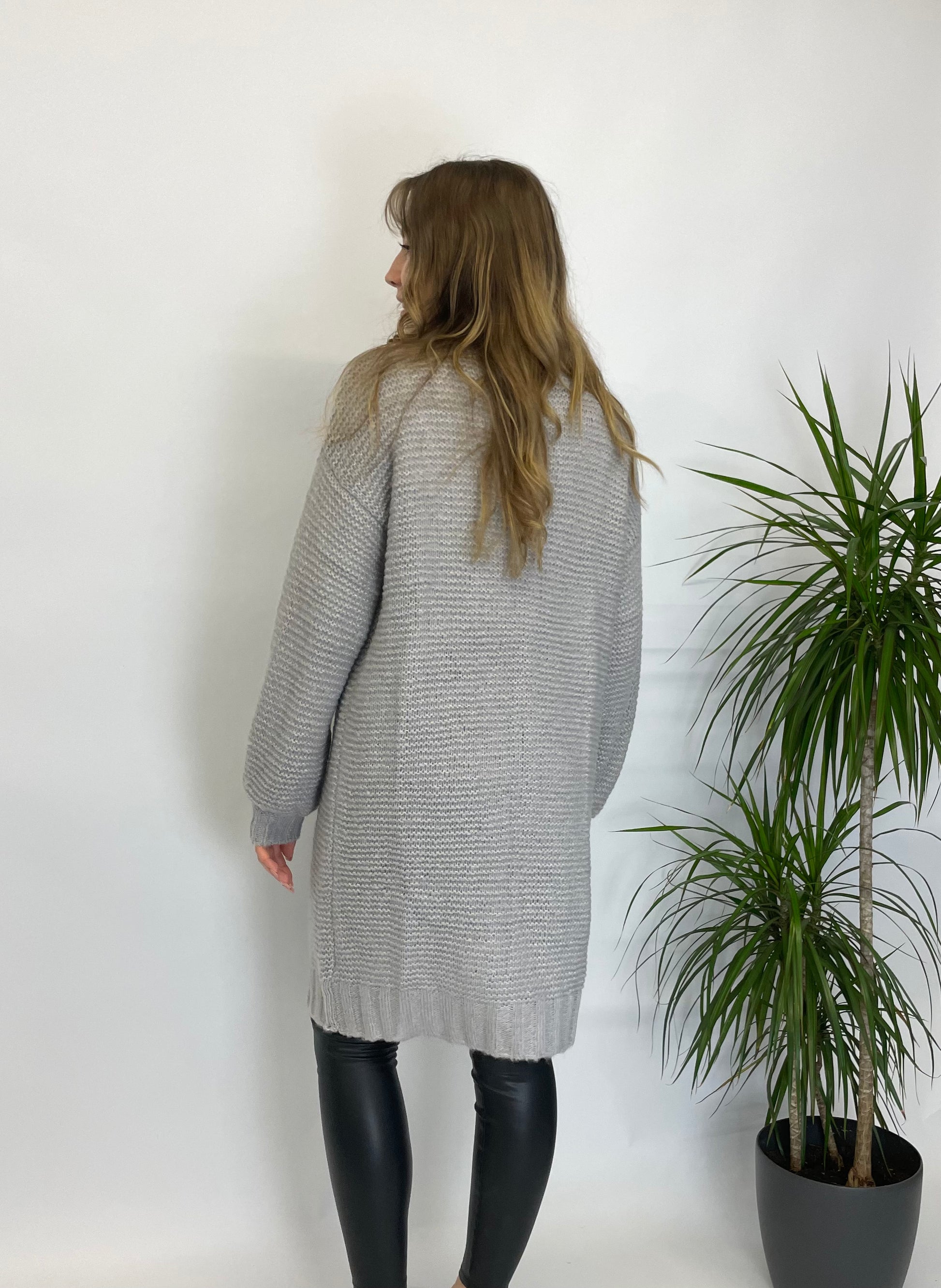 Lascana Cardigan grau 36/38/40/42