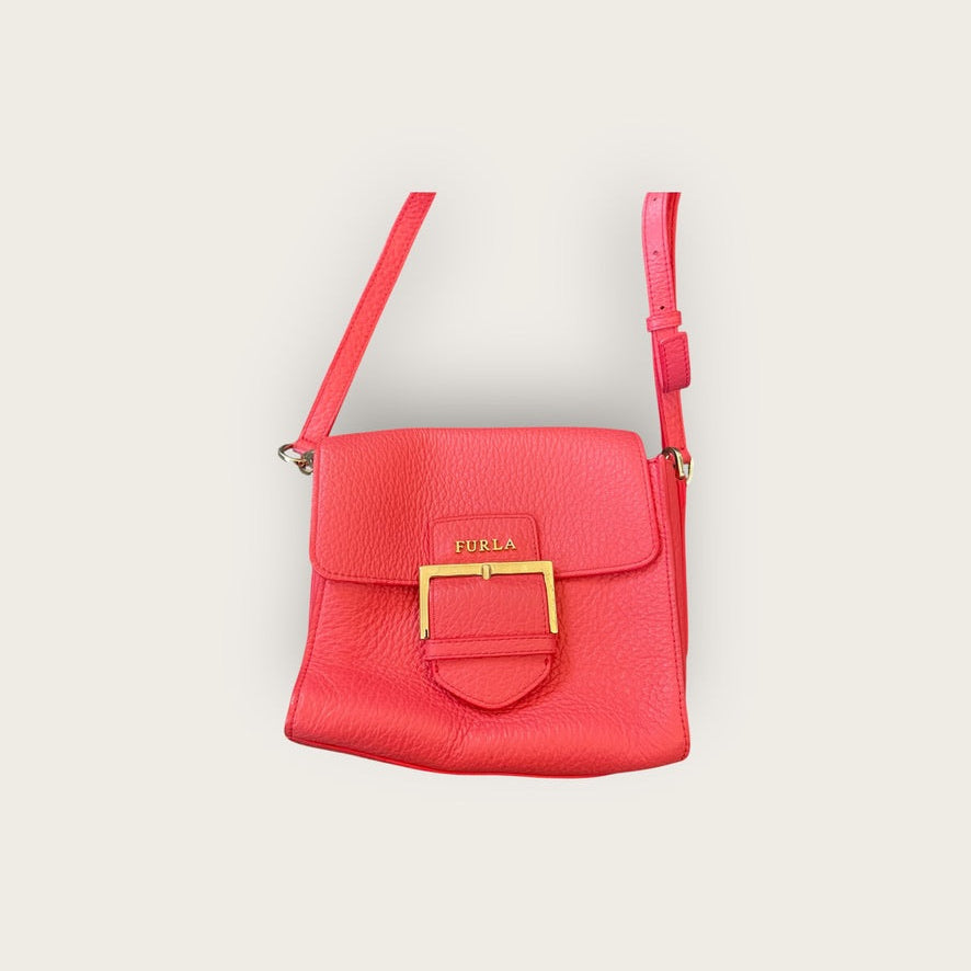 FURLA Umhängetasche Korallenfarbe