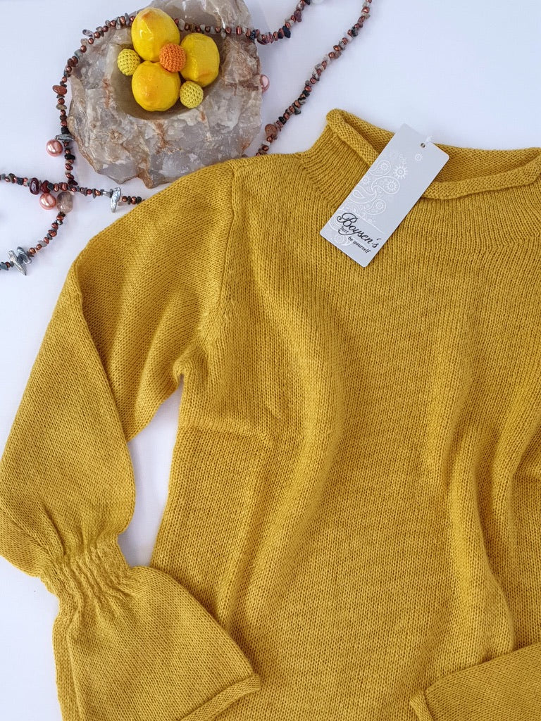 Boysens Rollkragen Pullover Senfgelb 36/38