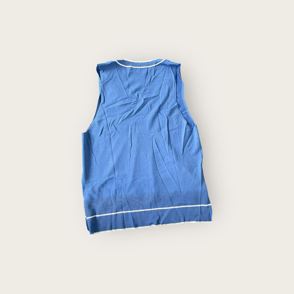 ANISTON Pullunder Blau L/XL