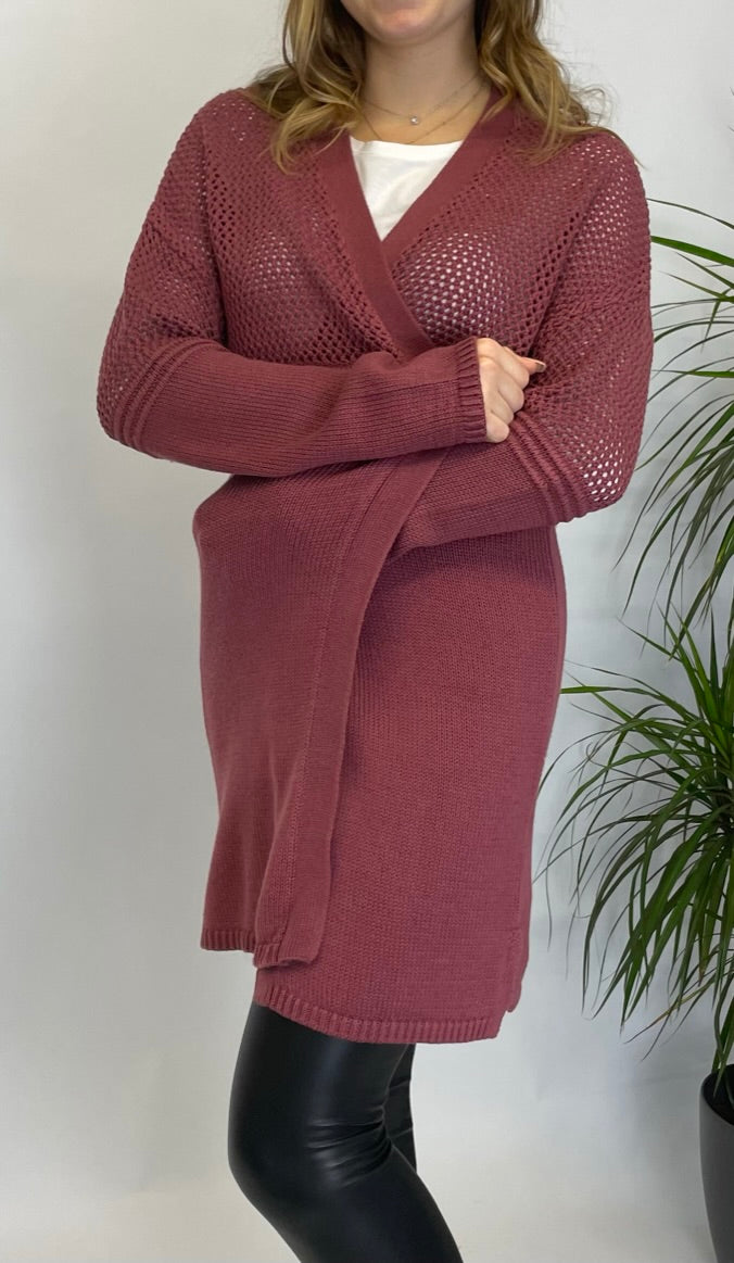 Lascana Cardigan bordeaux 36/38/40/42