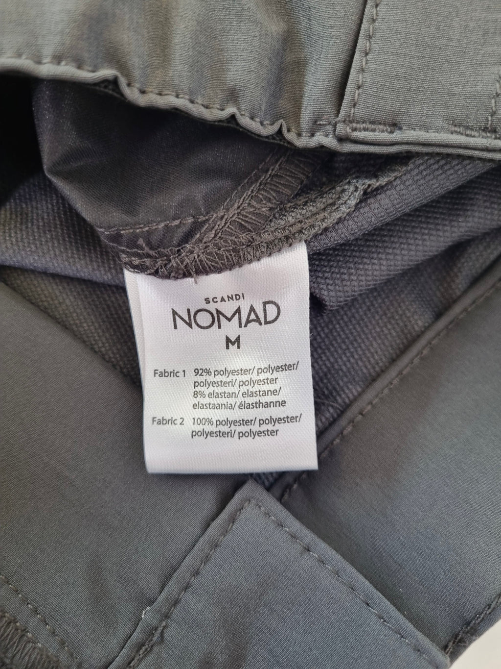 SCANDI NOMAD Wandershorts Grau