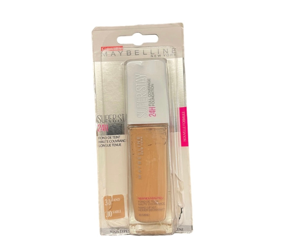 Maybelline Super Stay 24h Foundation 30 Sable