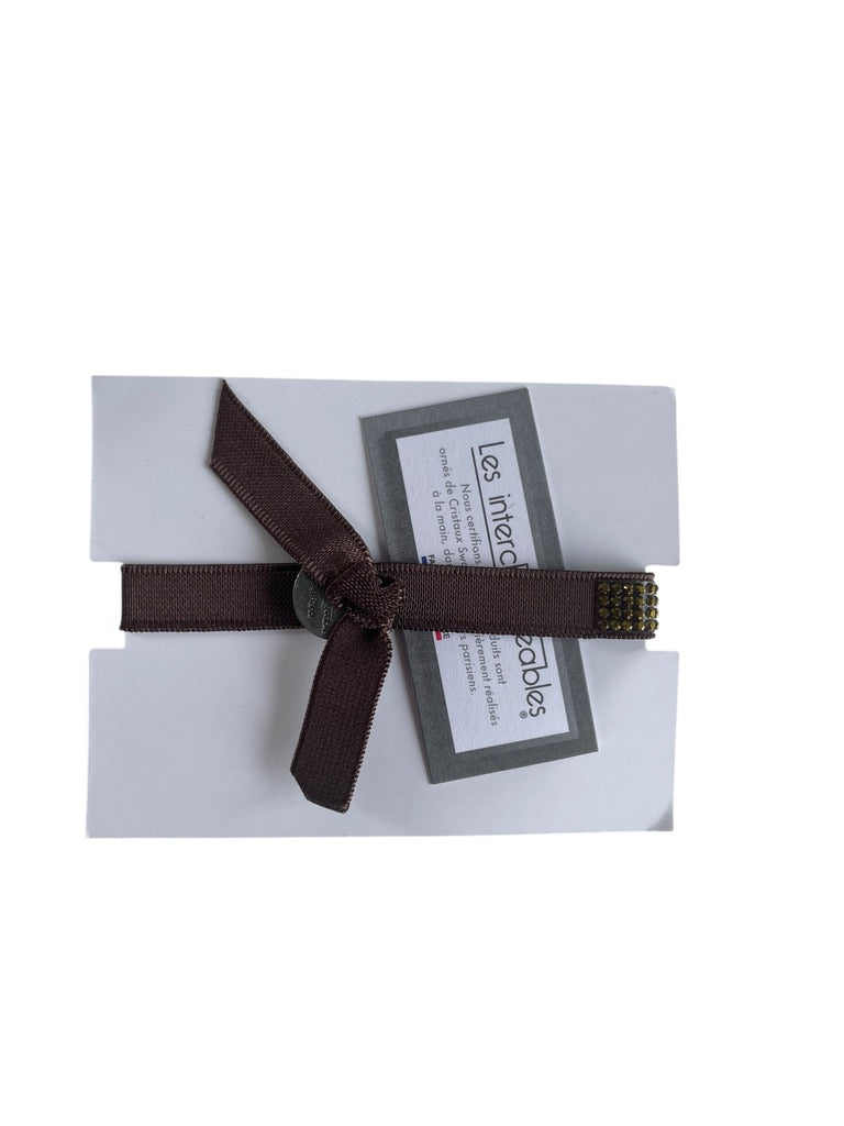 LES INTERCHANGEABLES Armband Marron