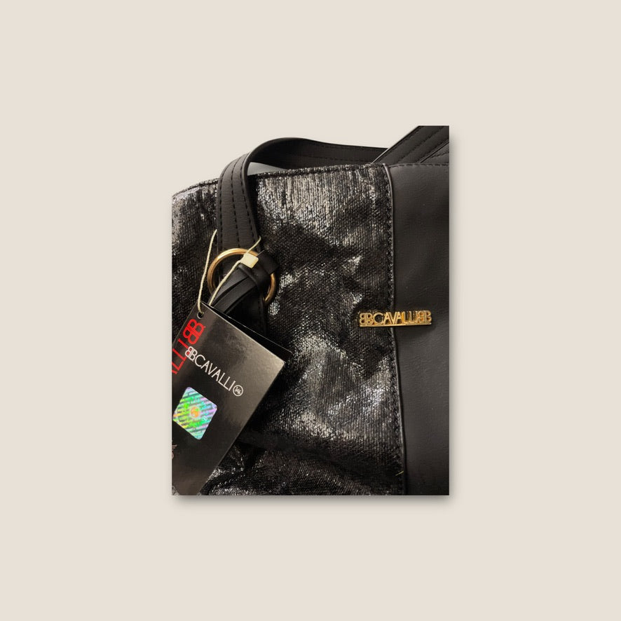 B.CAVALLI Handtasche Schwarz