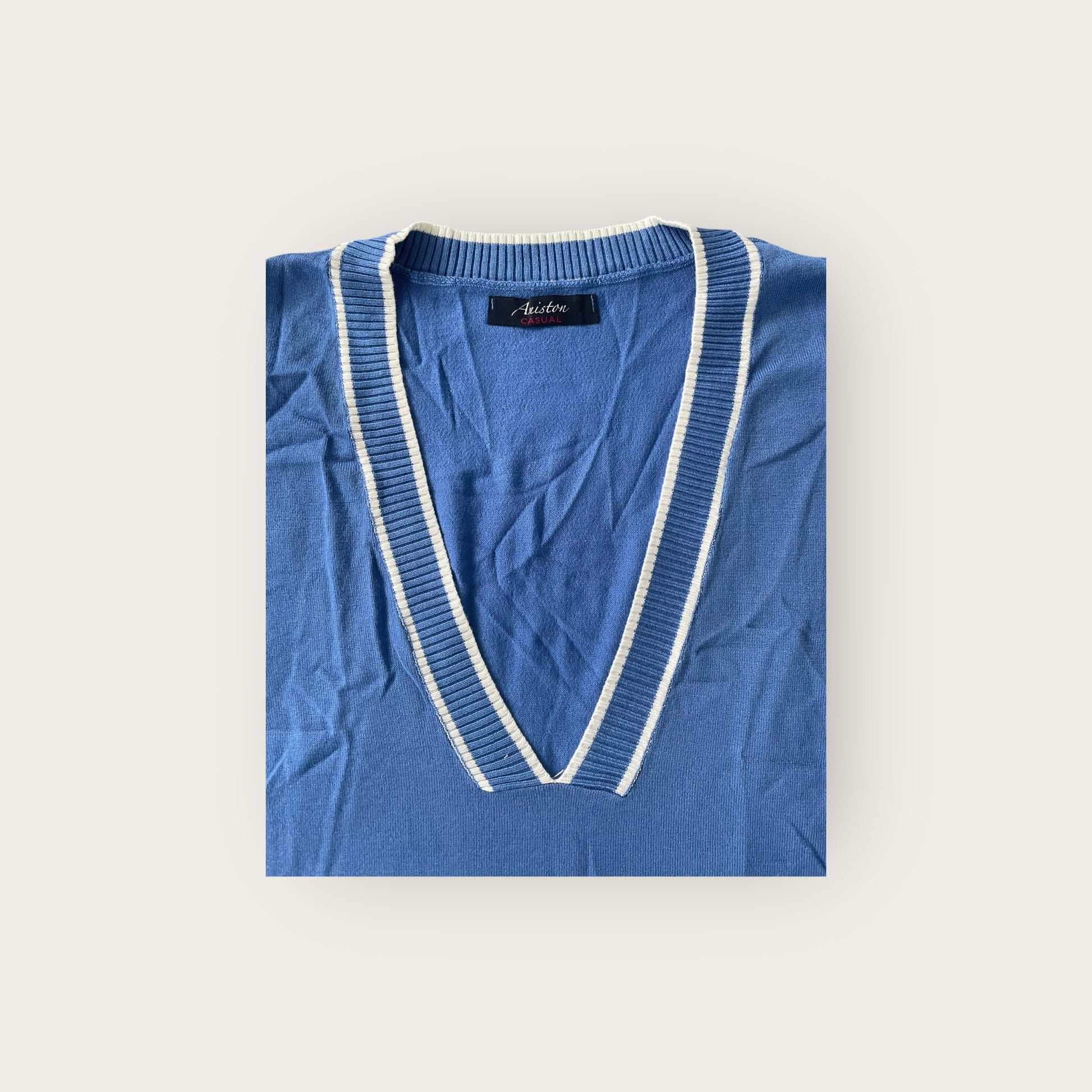 ANISTON Pullunder Blau L/XL