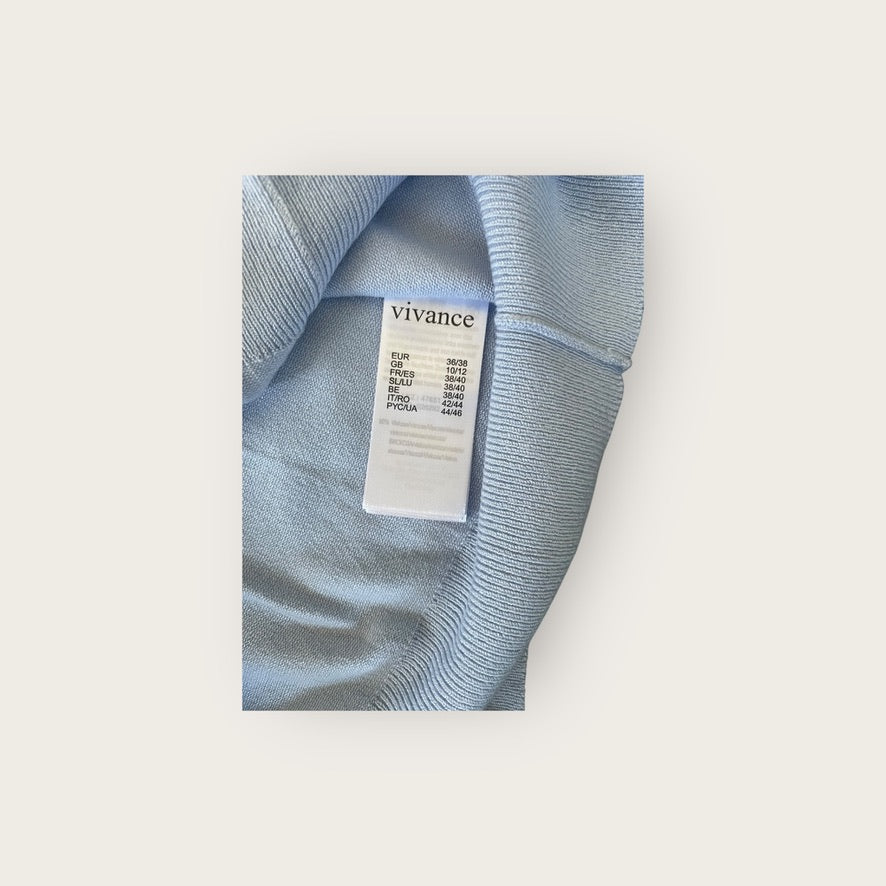 VIVANCE Pullunder Babyblau S/M