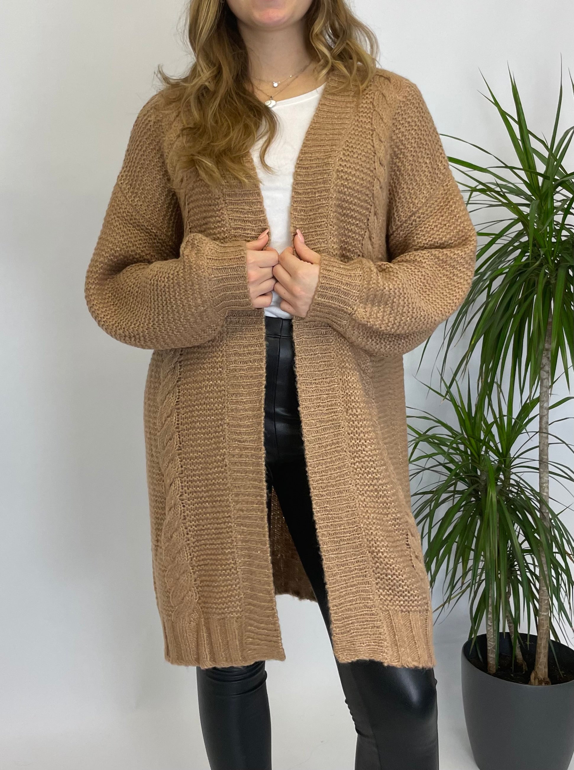 Lascana Cardigan braun 36/38/40/42
