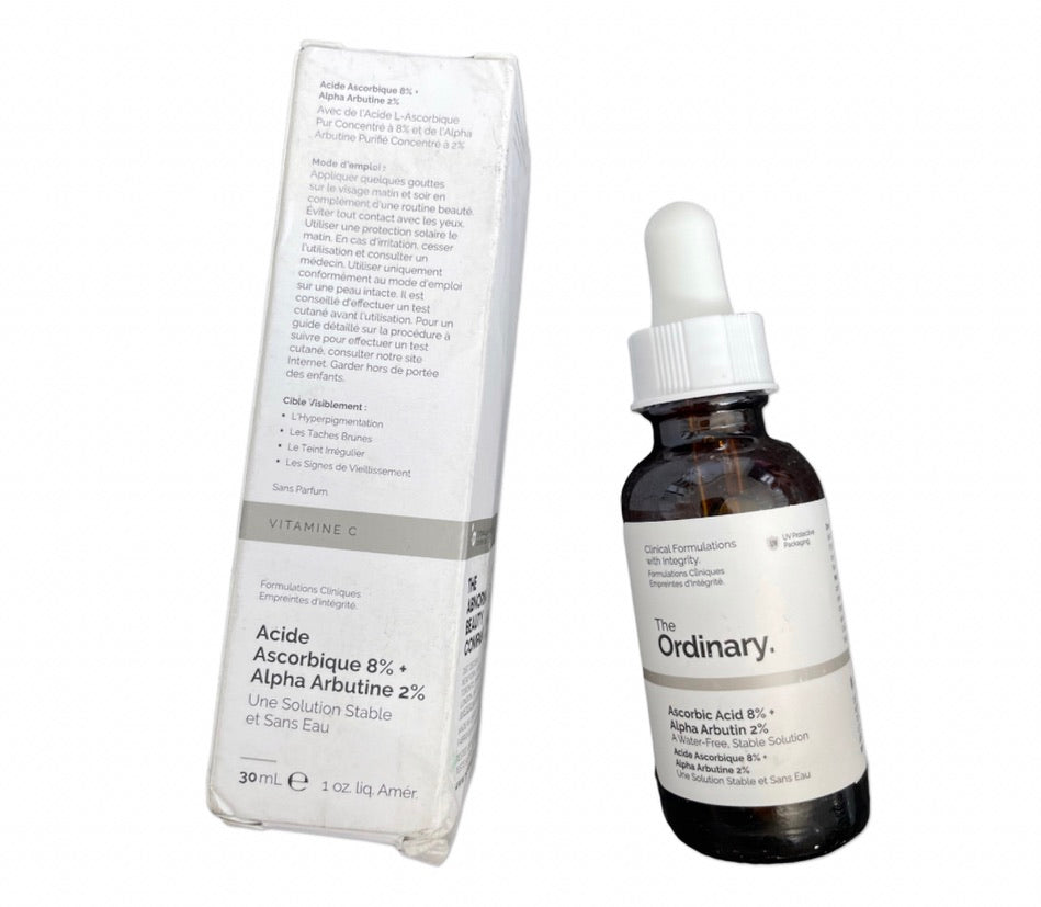 The Ordinary Ascorbic Acid 8% Alpha Arbutin 2%