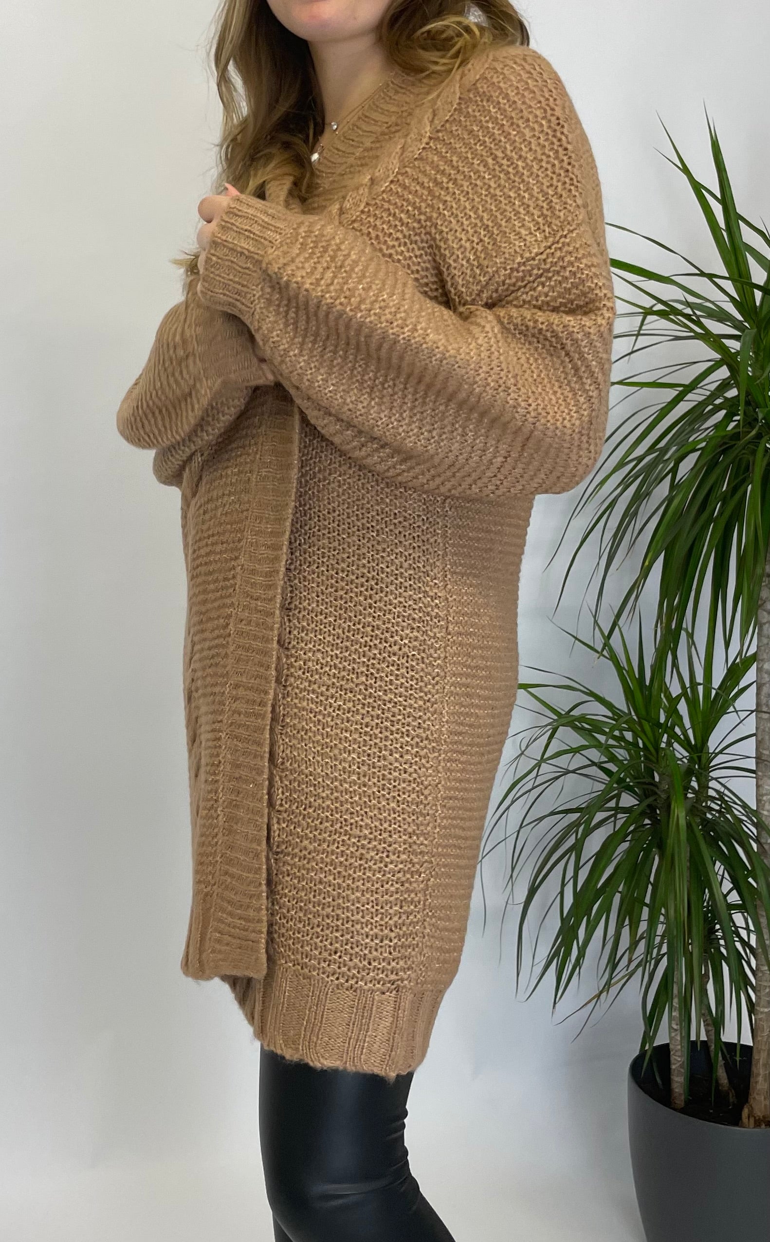 Lascana Cardigan braun 36/38/40/42
