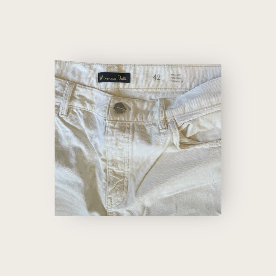 MASSIMO DUTTI Jeans Beige XL