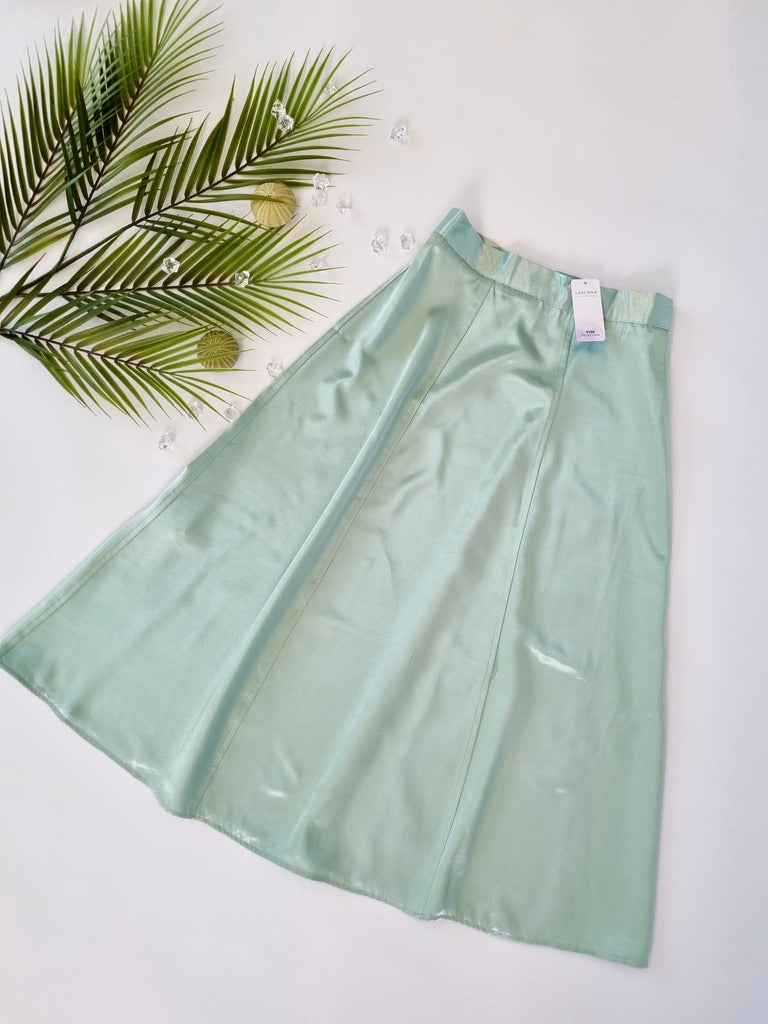 LASCANA Rock türkis knielang