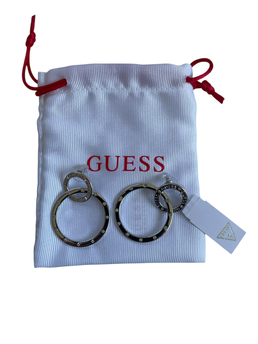 GUESS Ohrstecker Silber