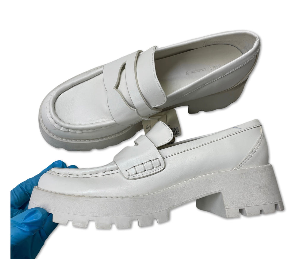 Pull & Bear Loafer weiß 38