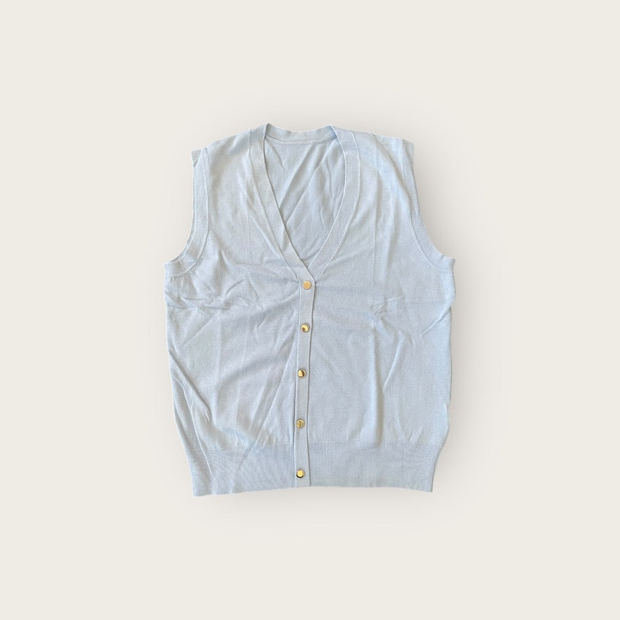 VIVANCE Pullunder Babyblau S/M