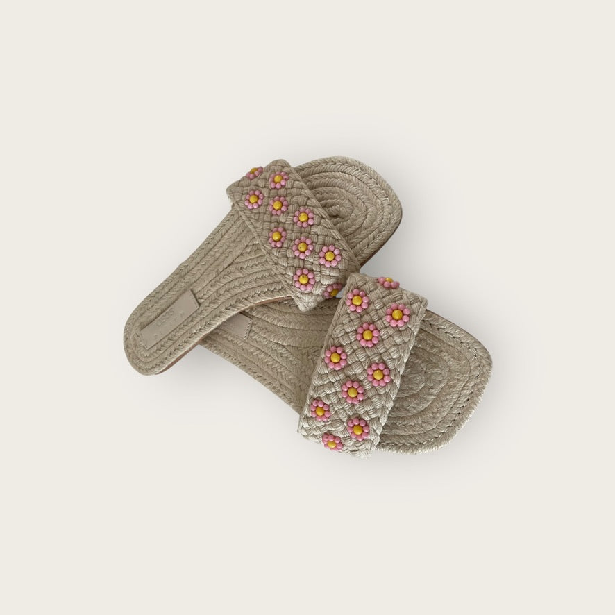 ASOS Schlappen mit Blumen 38,39
