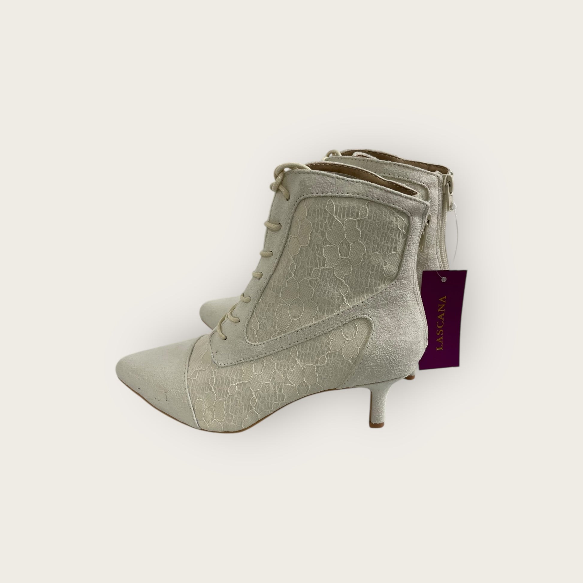 LASCANA Stiefeletten Beige