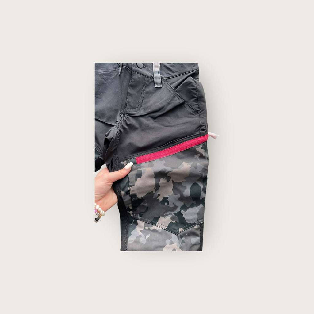 Scandi Nomad Hiking Pants Camouflage Pink Work Pants