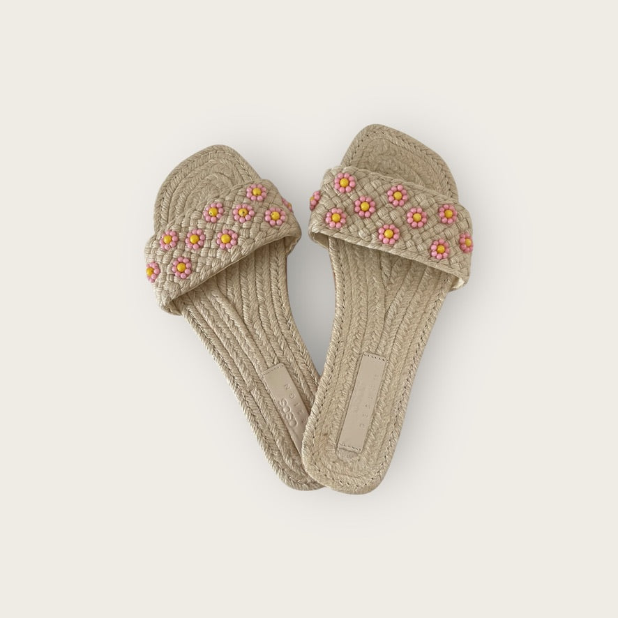 ASOS Schlappen mit Blumen 38,39