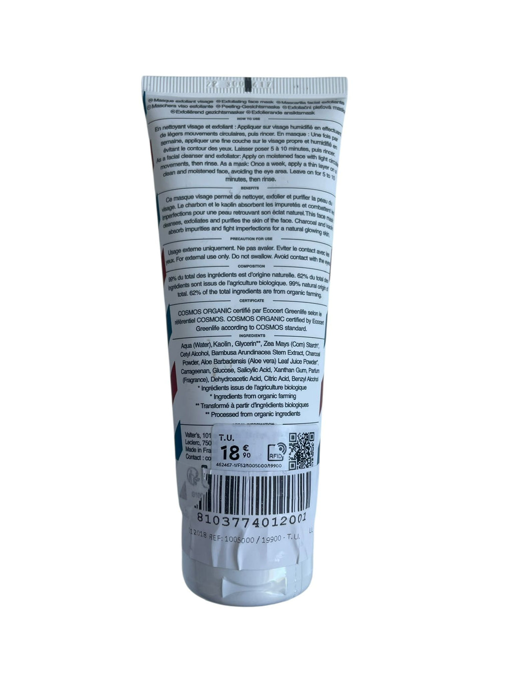 SAPIENS Exfoliating Face Mask
