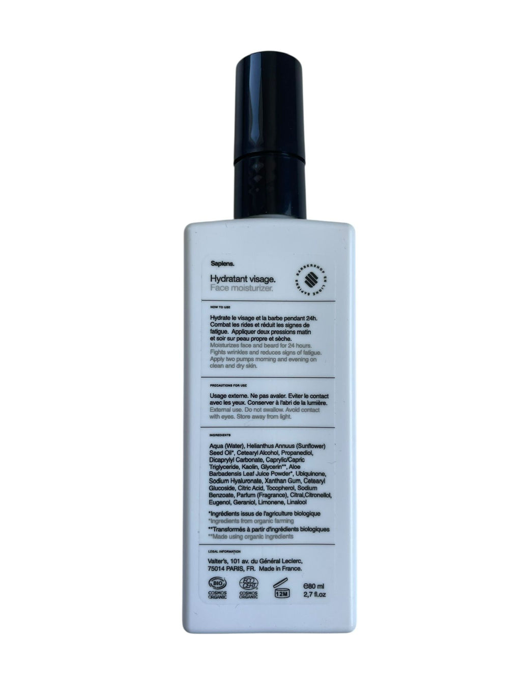 SAPIENS Face Moisturizer