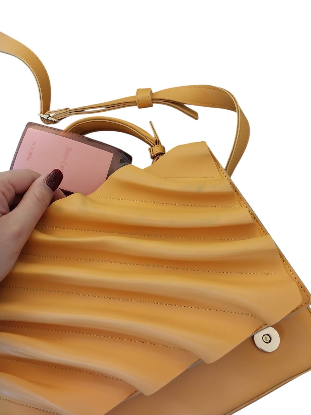 JUICY COUTURE Umhängetasche Senfgelb