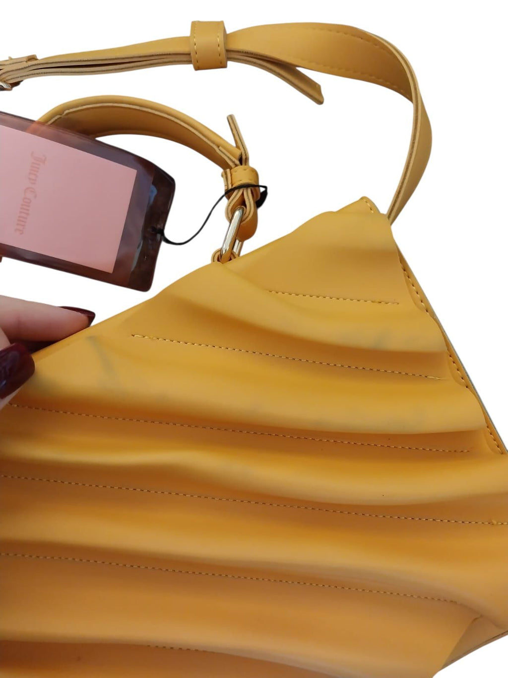JUICY COUTURE Umhängetasche Senfgelb