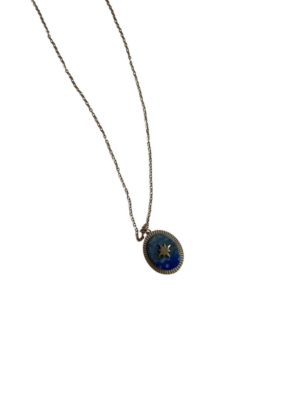 COLLECTION IRL Kette blauer Anhänger mit Stern